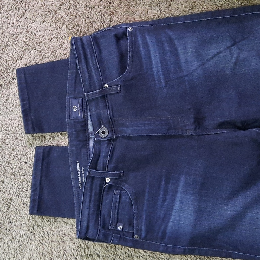 AG Adriano Goldschmied  The Farrah High Rise Skinny Jeans